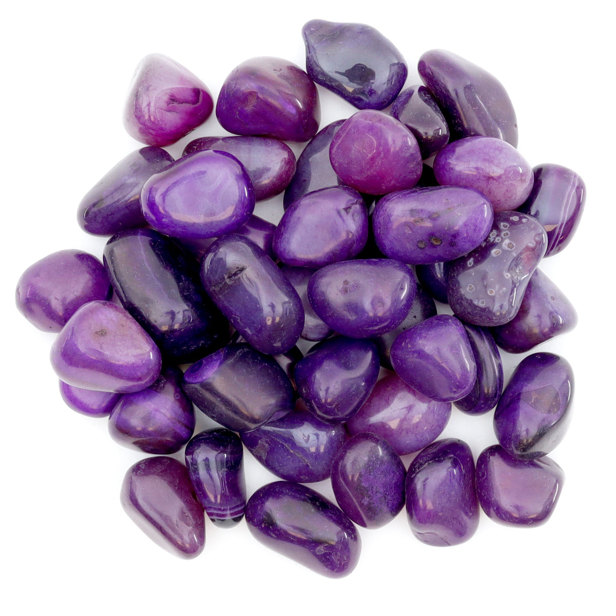 Agate Teal MED BULK – Dancing Bear's Rocks and Minerals