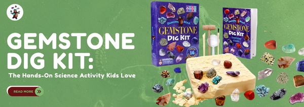 Gemstone Dig Kit: The Hands-On Science Activity Kids Love