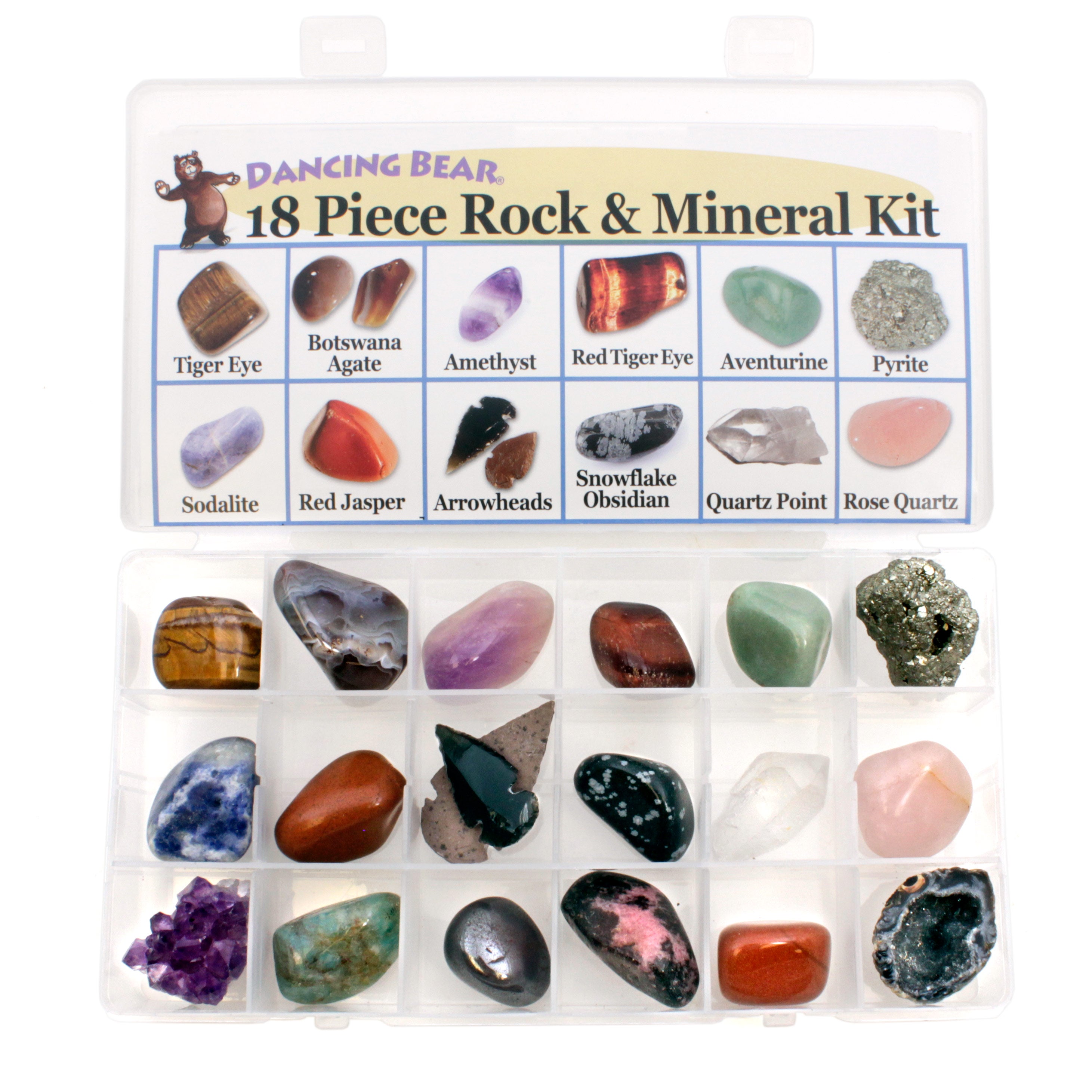 Rock and Mineral Educational Collection | 18 Piece Set